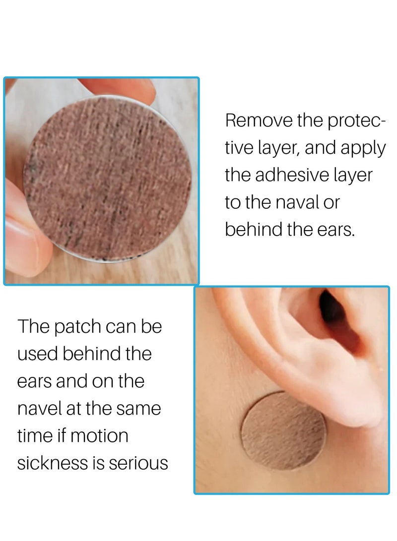 SAUVASINE Motion Sickness Patch for Travel Essentials to Relieve Tinnitus and Motion Sickness 36 Pcs  - Image 4