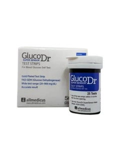 جلوكو دكتور شرائط اختبار سكر جلوكو دكتور - 50 شريط - Gluco Dr. Test Strips  - Image 2