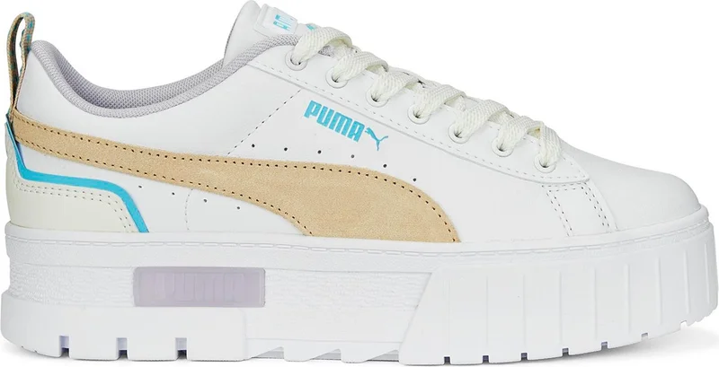 بوما Mayze Brighter Days Women's White Sneaker Shoes 38991702