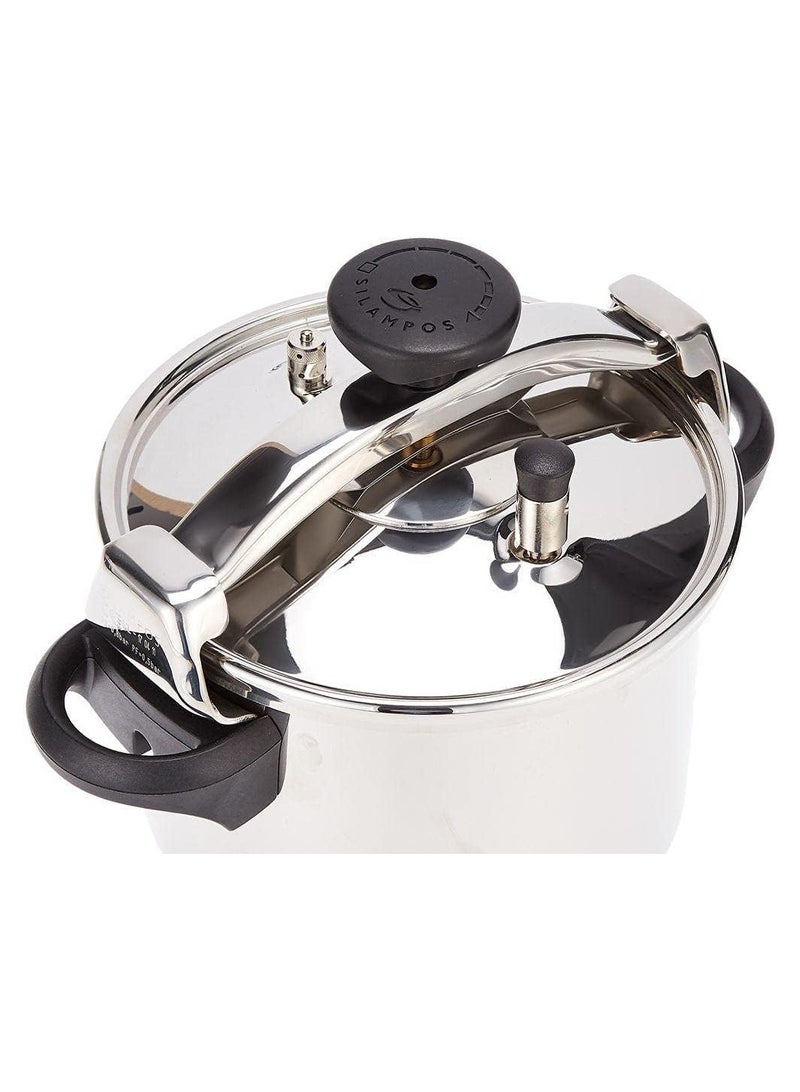 Silampos 10L Pressure Cooker, Stainless Steel, Silver, 10L - Image 2