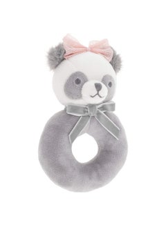Stephen Joseph Stephen Joseph, Baby Soft Plush Ring Rattle, Panda  - Image 1