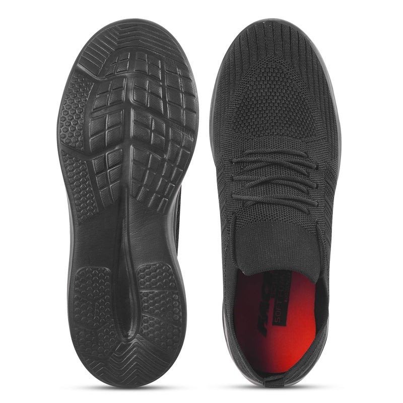 Face Black Sneakers for Men - Image 3