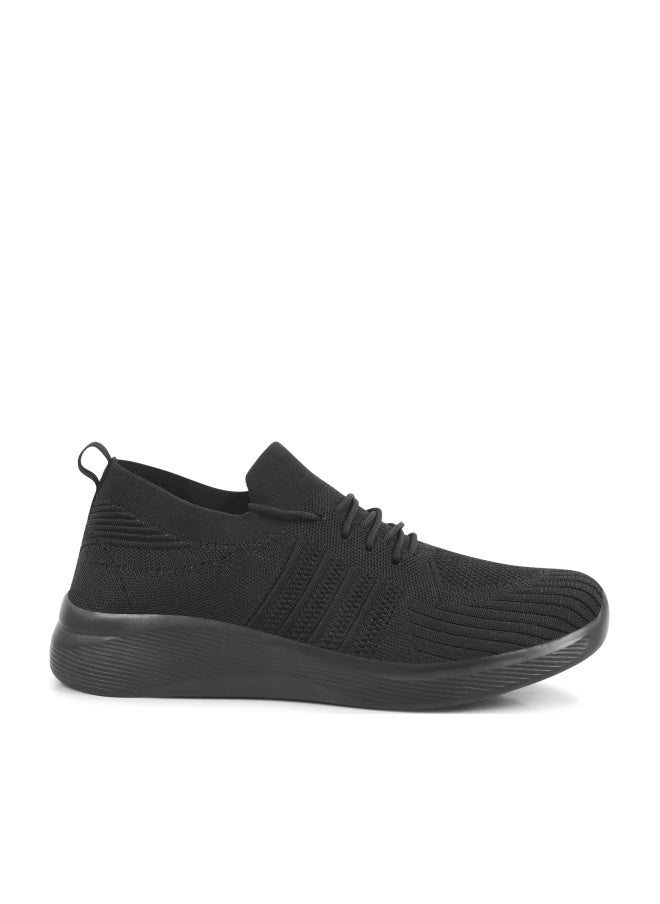 Face Black Sneakers for Men - Image 1