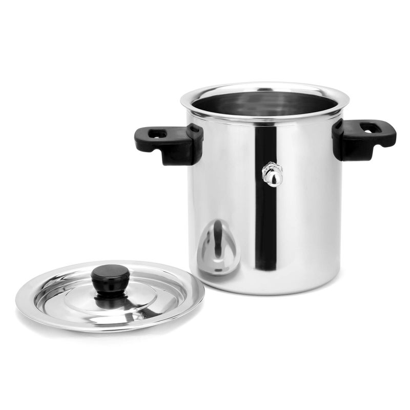 Coconut Coconut Stainless Steel Traditional Milk Boiler/Tall Milk Boiler - Capacity - 2000ML  - Image 2