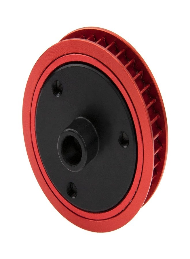 Share Goo ShareGoo RC Car 3.2mm Belt Drive Transmission Gear System Upgrade Part Compatible with Axial SCX10 SCX10-II 90046 1/10 RC Crawler Car (Red) - Image 4