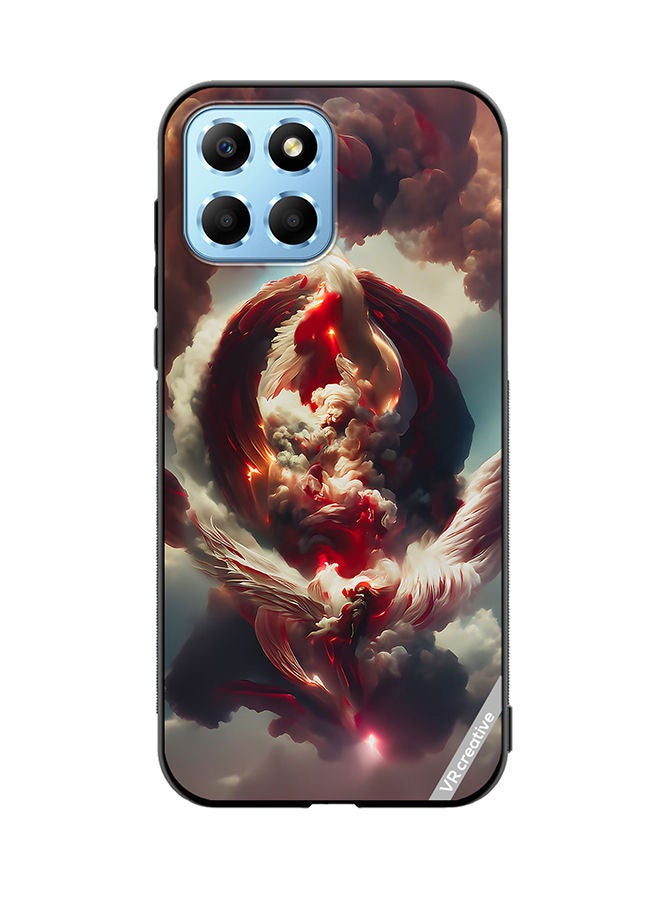 VR CREATIVE Protective Case Cover For Honor X8 5G A New Angel Reborn Foundation Design Multicolour - Image 1