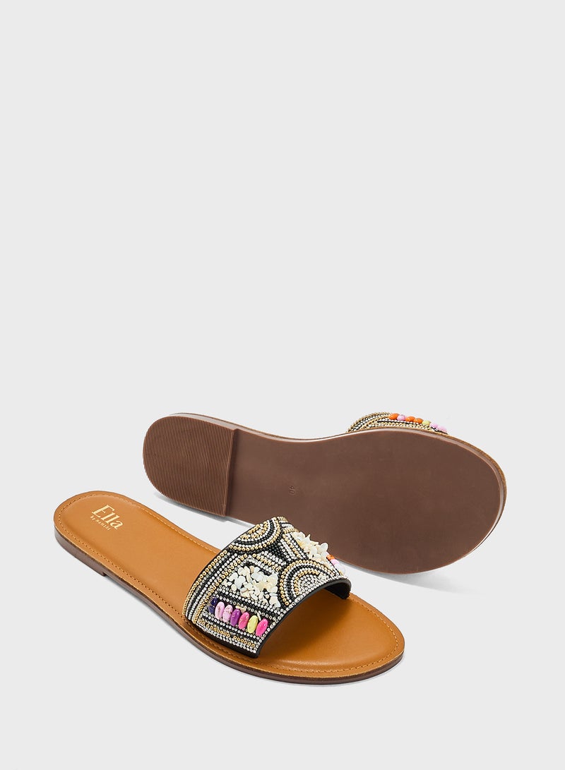 ELLA Ladies Flat Sandal  - Image 3