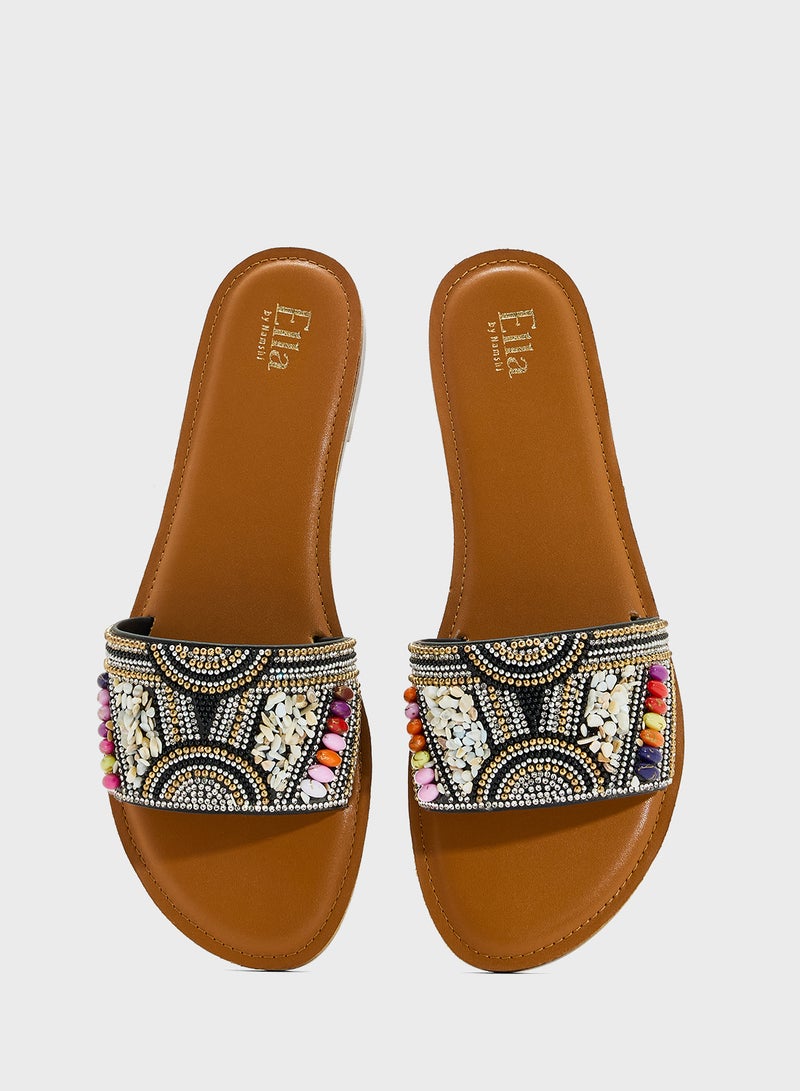 ELLA Ladies Flat Sandal  - Image 4