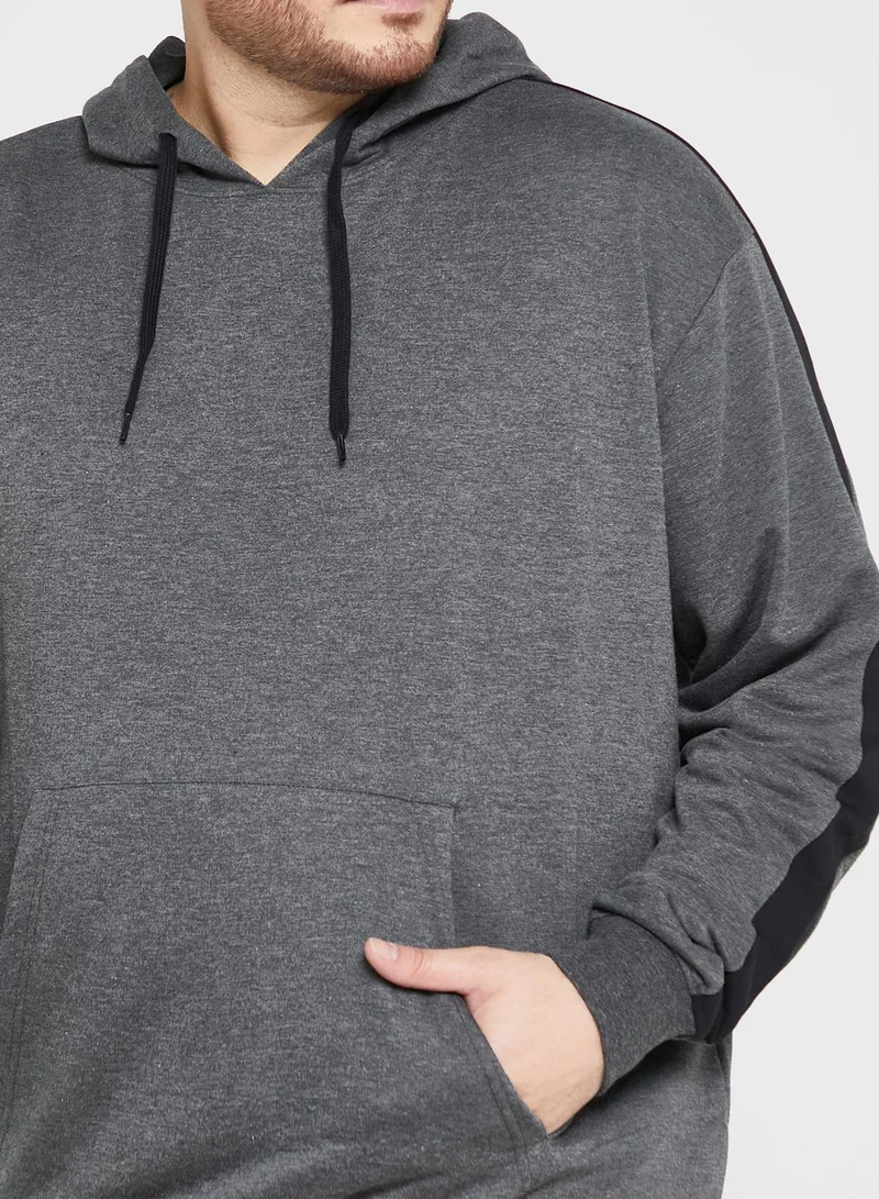 Seventy Five Arm Panel Hoodie