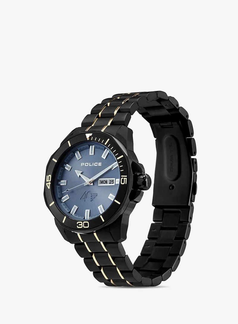 بوليس Men Analog Round Shape Stainless steel Wrist Watch PEWJH0030301 - 43 Mm