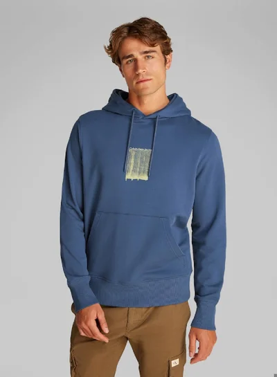 Calvin Klein Jeans Brush Stroke Graphic Hoodie