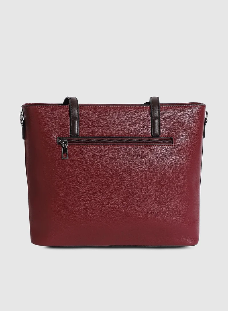 Haute Sauce On The Go Tote Bag - Maroon