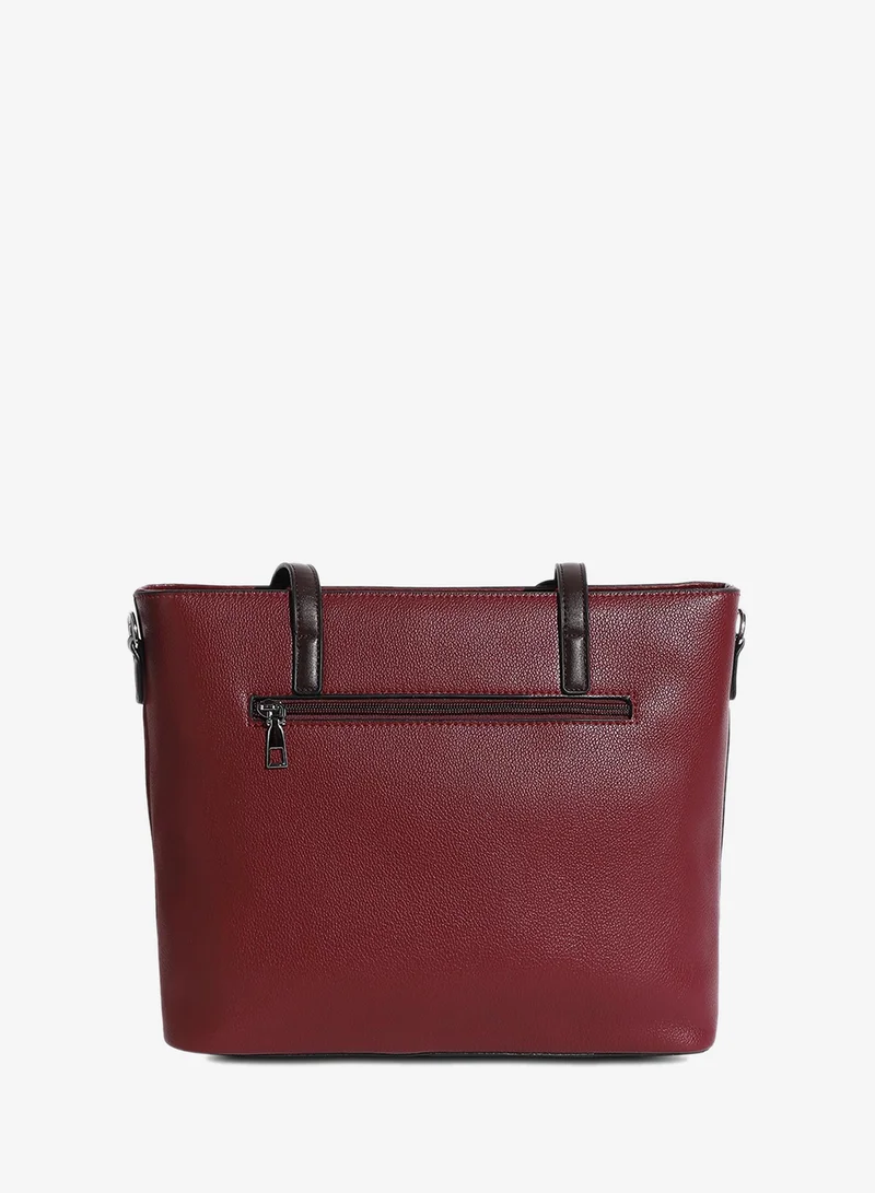 Haute Sauce On The Go Tote Bag - Maroon