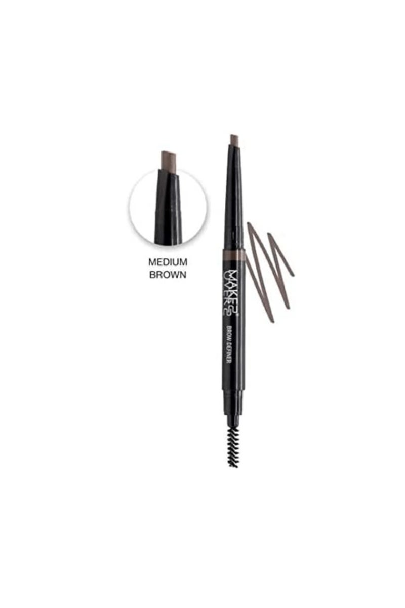 Makeover 22 Brow Definer Pencil - Medium Brown - EP003 - Image 3