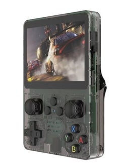 FIPKA R35S Retro Video Handheld Game Console 3.5" IPS Screen Android 11 and Linux System RK3566 64bit Game Player 64G TF Card Built-in 4450 Classic Games Bluetooth 4.2 and 5G WiFi  - Image 1