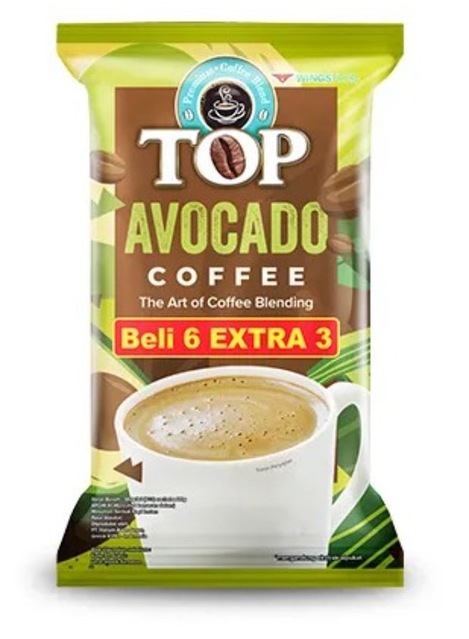 Avocado Coffee 3 in 1 Instant Coffee 20g × 6 Sachets + 3 Extra