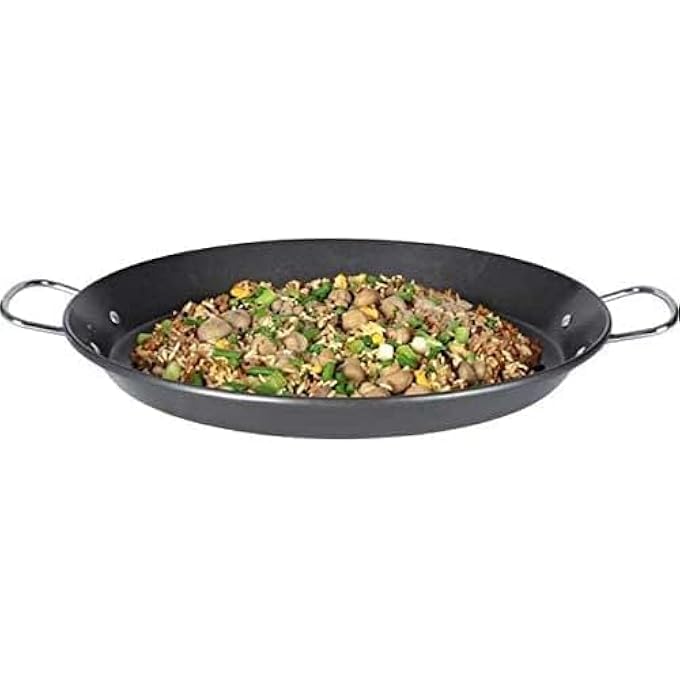 Silk Route Paella Cooking Frying Pan 30Cm 2L Aluminum Paella Pan With Interior Starflon Max Pfoa Free Nonstick Coating And Metallic HandlesRandom Color - Image 3