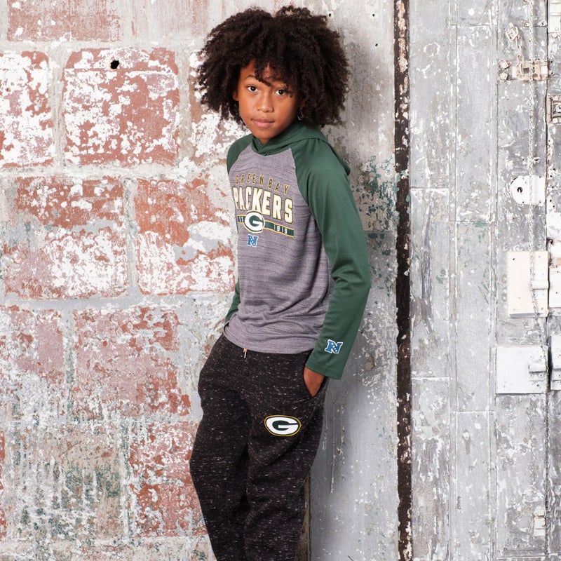 Ultra Game NFL Official Youth Super Soft Supreme Jogger Sweatpants, Seattle Seahawks, Black Snow, 10-12 - Image 3
