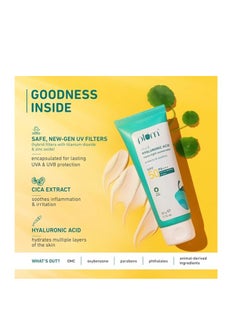 Plum Plum Cica & Hyaluronic Acid SPF 50 PA+++ Sunscreen 50g  - Image 2