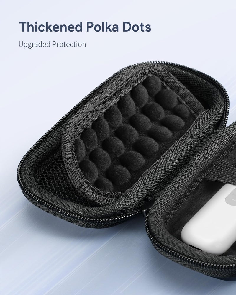 SQERO Hard Case for AirFly SE/Pro V2/Pro/Duo, Avantree Relay/1Mii Bluetooth Wireless Transmitter Receiver, Portable Airplane Travel Carrying Case Bag for USB Cable, Adapter, Memory Cards, U Disk(Only Case) - Image 4