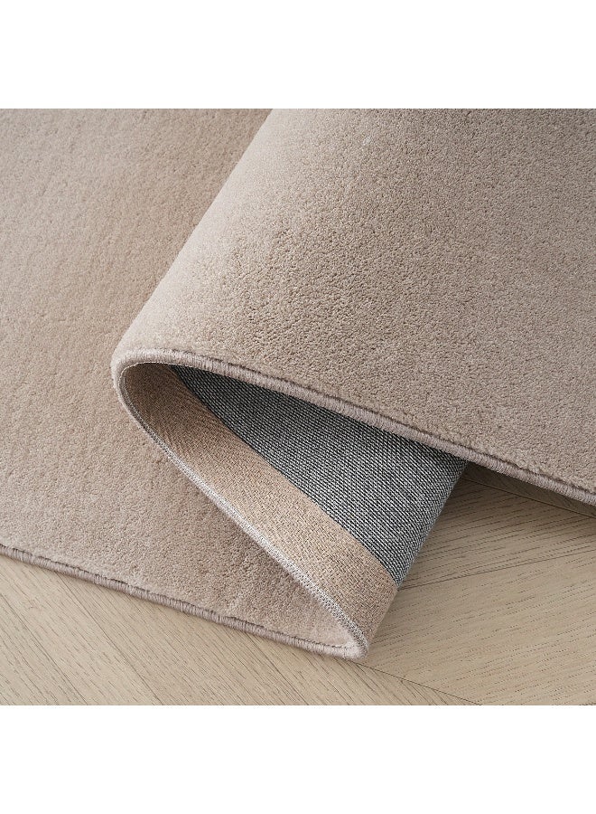 Home Box سجادة ميكروفايبر مريحة - بيج فاتح - 160x230 سم - Image 4