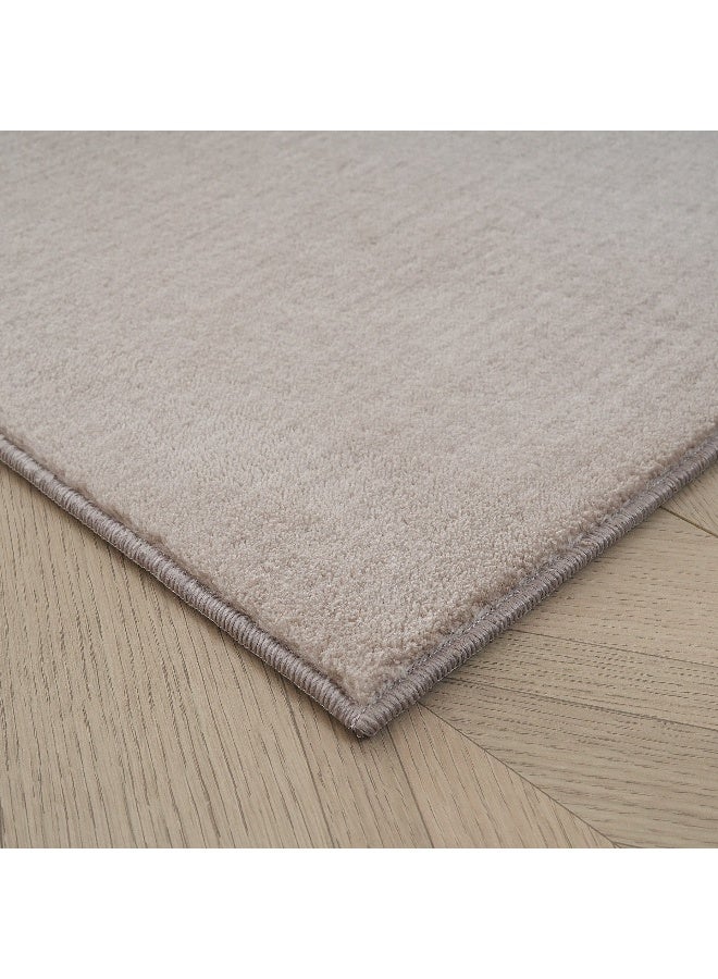 Home Box سجادة ميكروفايبر مريحة - بيج فاتح - 160x230 سم - Image 3