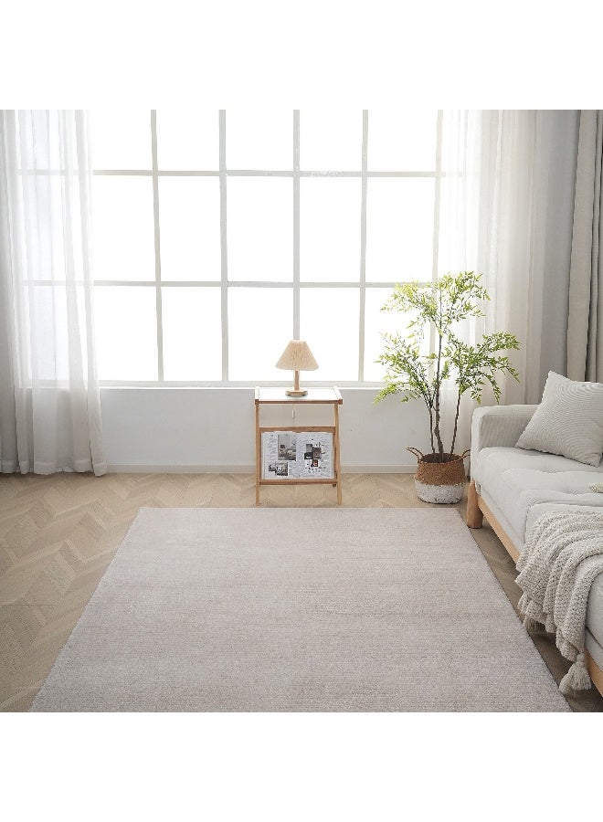 Home Box سجادة ميكروفايبر مريحة - بيج فاتح - 160x230 سم - Image 1