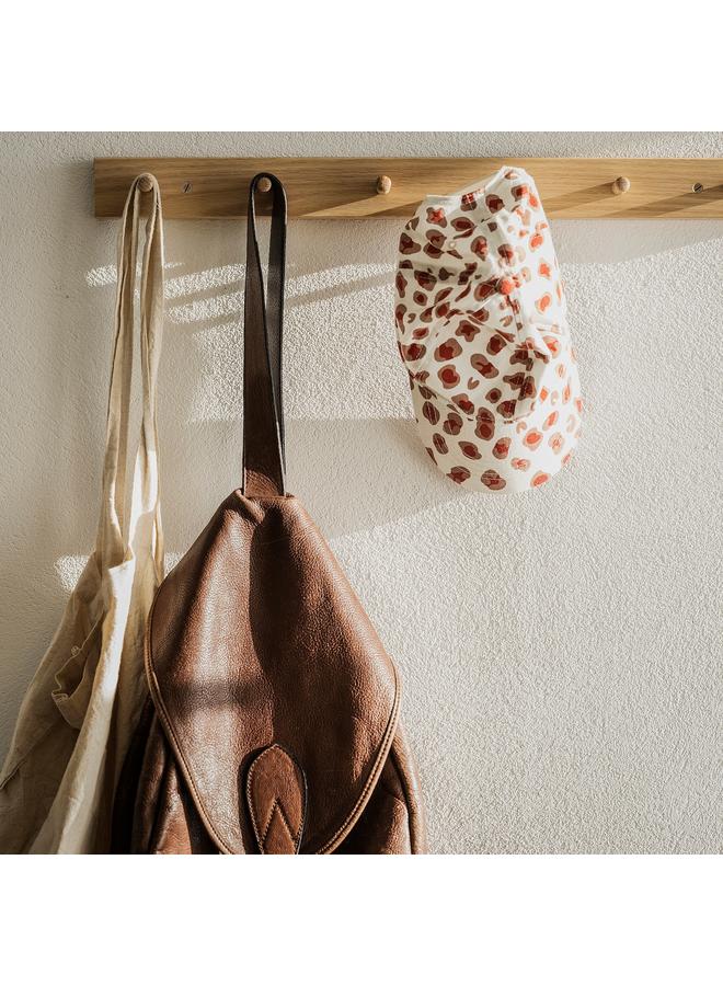 Zaboon Rack with 6 knobs, oak - Image 3