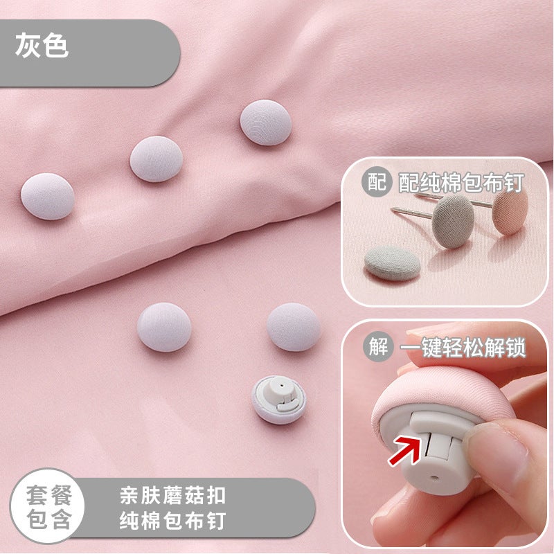 New Quilt Holder Nail Quilt Corner Anti-Running Buckle Cotton Quilt Cover Bed Sheet Fixed Soft Pin Buckle Non-Slip Artifact - Image 1