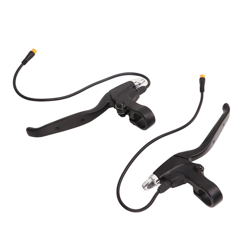 2pcs Electric Bike Brake Levers 32cm Wire Waterproof Interface Brake Handles for BAFANG BBSHD BBS01 BBS02 Mid Motor - Image 1