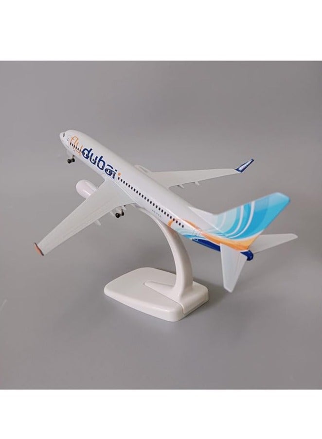 general Aircraft Model 20Cm Alloy Material Aviation B737 Die Casting Aircraft Model Boeing 737-800 Aviation Aircraft Model Flat Ornaments - Image 3