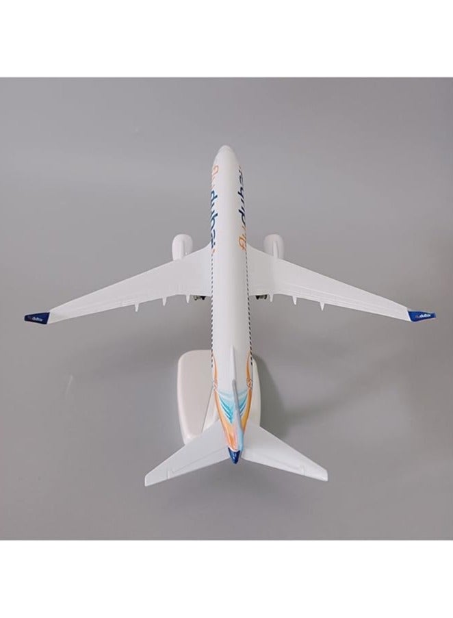 general Aircraft Model 20Cm Alloy Material Aviation B737 Die Casting Aircraft Model Boeing 737-800 Aviation Aircraft Model Flat Ornaments - Image 4