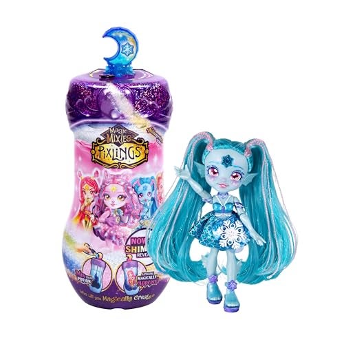 Magic Mixies Pixlings Shimmerverse Series Create Mix Magic Potion to Magically Reveal Marena The Ice Mermaid This Beautiful 65 Shimmerverse Pixling Fashion Doll Appears Inside The Potion Bottle - Image 1
