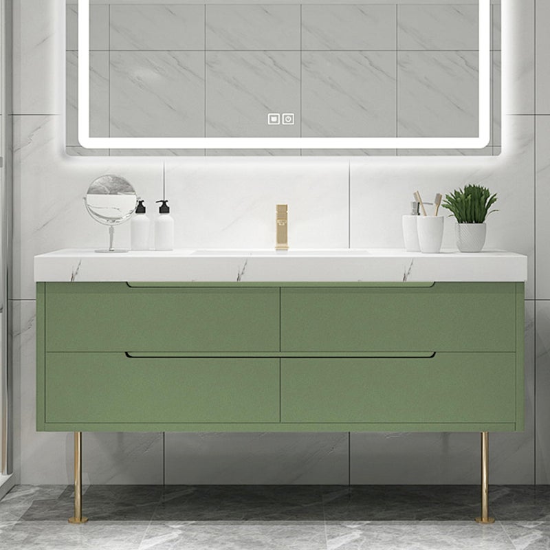 practicalWs Green Peel and Stick Wallpaper, 15.7" x 118.1" Green Contact Paper for Cabinets and Drawers, Self Adhesive Removable Vinyl Film Wall Papers Bedroom Decorative Table and Wall Reform - Image 5