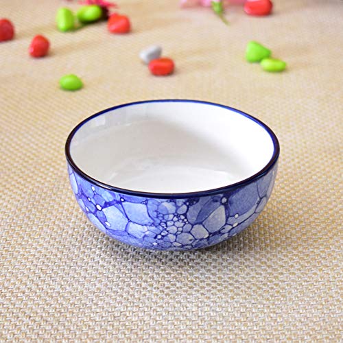 Kunhar Ceramic Serving Bowls (Blue Luster, 800 ml) - 1 Piece - Image 3