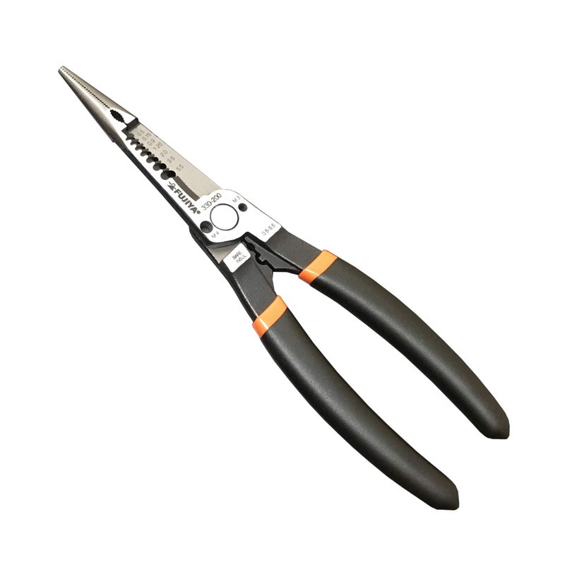 FUJIYA Tools 330200 Mechanic Pliers Straight 8 Inch