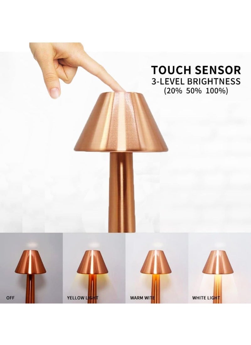 Rich Life - TY05 Dumbbell Lamp | Dimmable LED Table Lamp with Touch Control | USB-C Rechargeable | Portable Wireless Ambient Light for Home, Dining & Office - Image 1