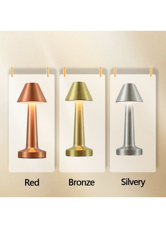 Rich Life - TY05 Dumbbell Lamp | Dimmable LED Table Lamp with Touch Control | USB-C Rechargeable | Portable Wireless Ambient Light for Home, Dining & Office - Image 1