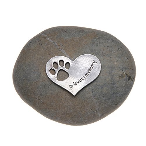 Quotable Cuffs Comforting Dog Memorial Gift Sympathy or Condolence Gift for Loss of Pet in Loving Memory Stone by Whitney Howard Designs - Image 2