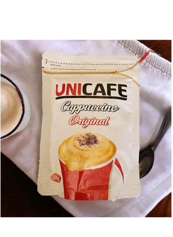 UniCafé - Original Cappuccino - 200 gm - Image 1