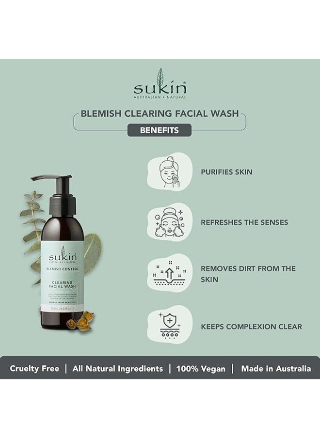 Sukin Sukin Blemish Control Clearing Facial Wash, Pomegranate & Willow  - Image 3