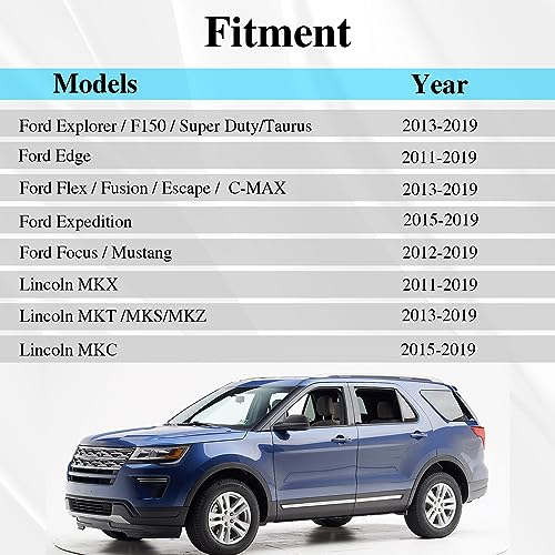 KPALAG Sync 3 Medium Box Hub Carplay USB Interface Module Adapter Cover Compatible with Ford Explorer F150 Edge Flex Fusion, Lincoln MKX MKT MKS MKZ MKC Replace#:HC3Z-19A387-B HU5Z-19A387-A - Image 4
