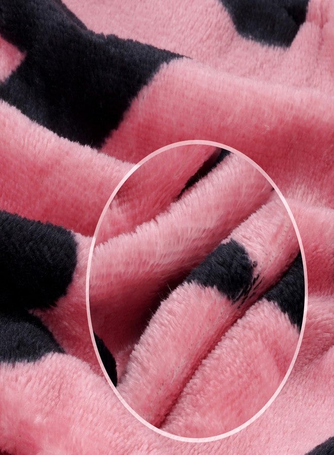 Sucrain Dog Sweaters Love Heart Pink Pajamas Chihuahua Pajamas for Small Dog Clothes for Yorkie Winter Warm Puppy Clothes (Love Heart, Medium) - Image 4