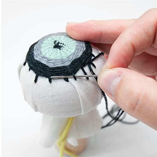 Tendiren Darning Mushroom, Wood Darning Egg Sewing Tool Repair for Darning Socks, Hats, Pants, Sweaters, DIY Sewing Crafts, Cute Wooden Mushroom Darner Needle Patch Holes - Image 3