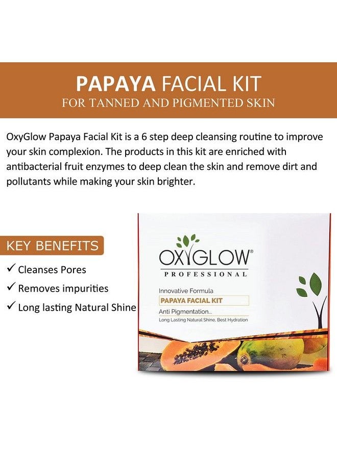 Oxyglow - Papaya Facial Kit (For All Skin Types) 260 G - Image 1