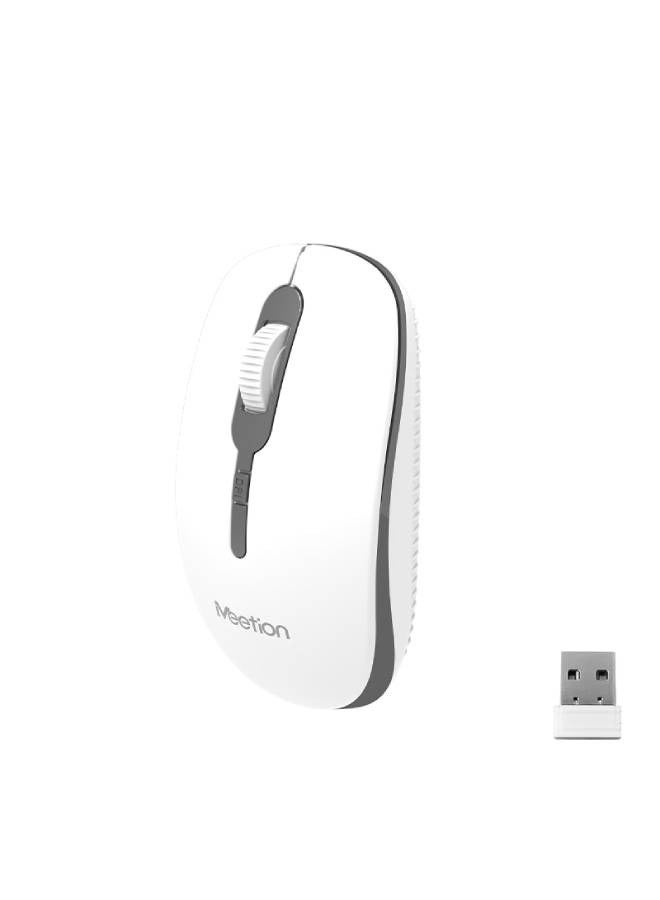 Meetion 2.4G USB Gray Wireless Optical Mouse - Image 2