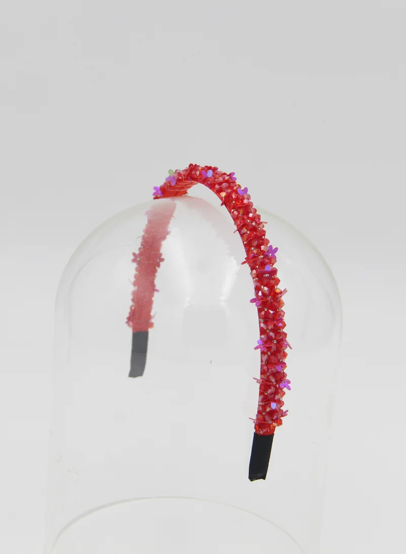 D'Daniela Headband Anna For Girls Butterfly Red