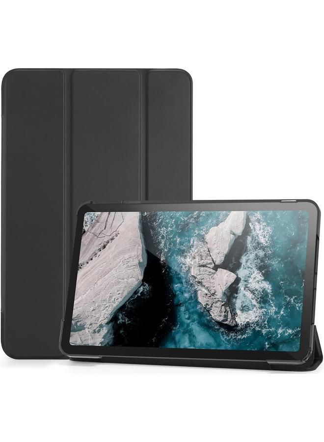 Procases Nokia T20 Tablet Case 10.36 Inch 2021 Slim Light Cover Trifold Stand Hard Shell Folio Case Smart Cover For 10.36” Nokia Tablet T20 Ta 1392 Ta 13797 Ta 1394 2021 Release Black - Image 1