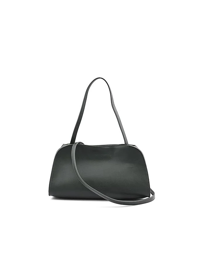 Cuple Cuple Structured Zip Crossbody Bag