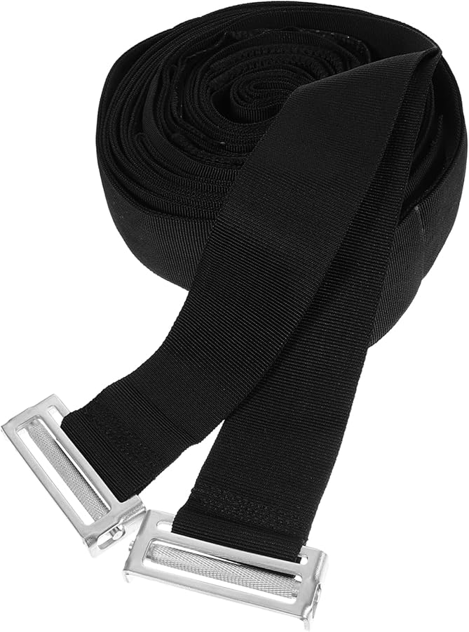 أشرطة الكتف السوداء لتحريك الأثاث، أشرطة رفع غير قابلة للانزلاق، سهلة الاستخدام من قبل شخص واحد - Image 1